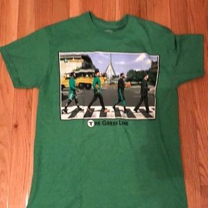 Kelly green Celtics “The Green Line” tee adult S